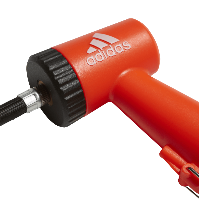 Adidas Doppelhub-Ballpumpe mit Schlauch und Nadel